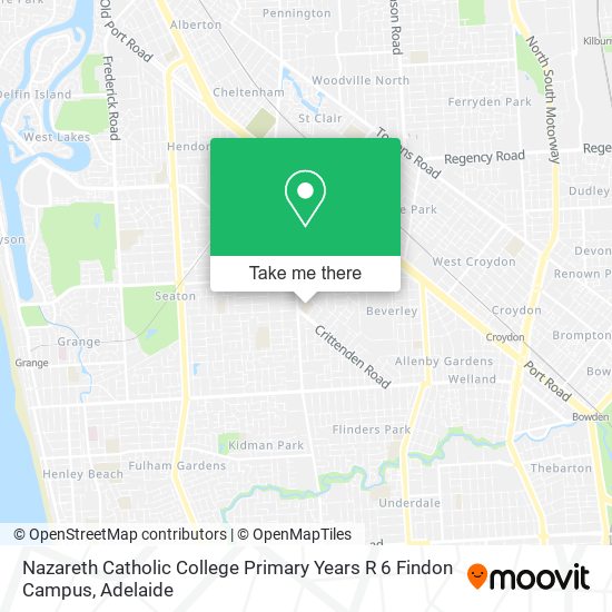Nazareth Catholic College Primary Years R 6 Findon Campus map