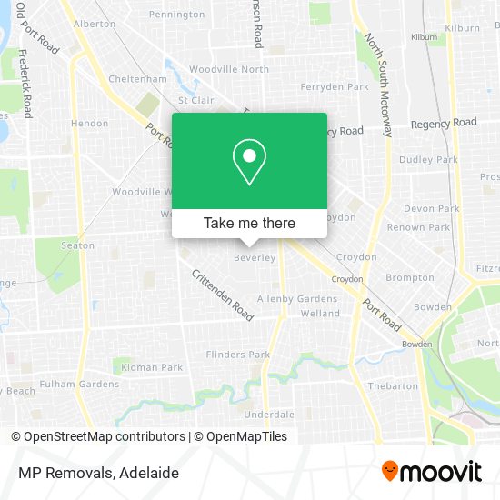 MP Removals map