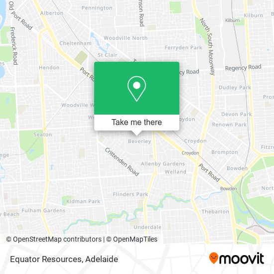 Equator Resources map