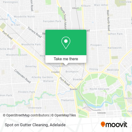 Spot on Gutter Cleaning map
