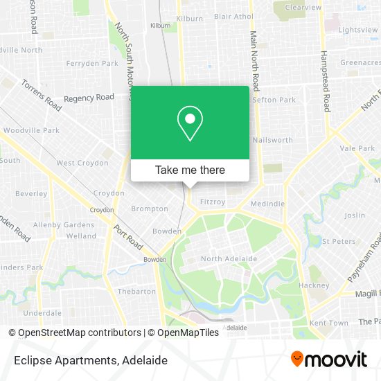 Eclipse Apartments map