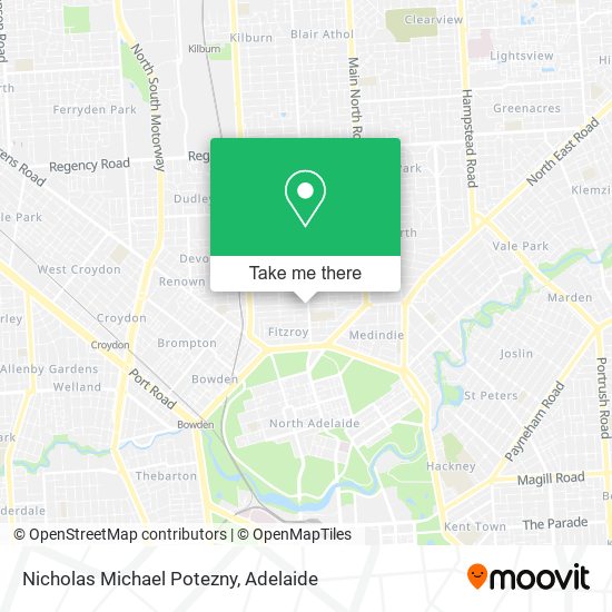 Nicholas Michael Potezny map