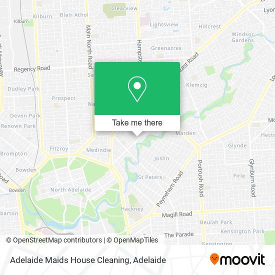 Mapa Adelaide Maids House Cleaning