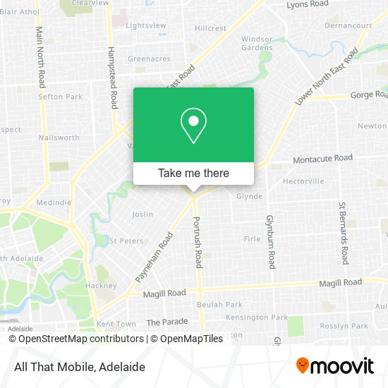 All That Mobile map