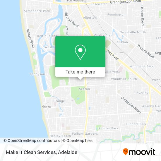 Make It Clean Services map