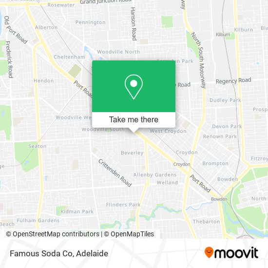 Famous Soda Co map