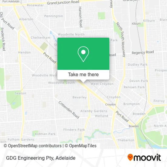 Mapa GDG Engineering Pty