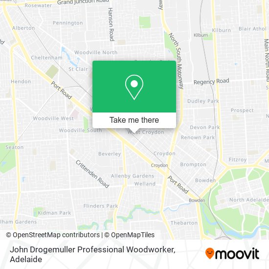 John Drogemuller Professional Woodworker map