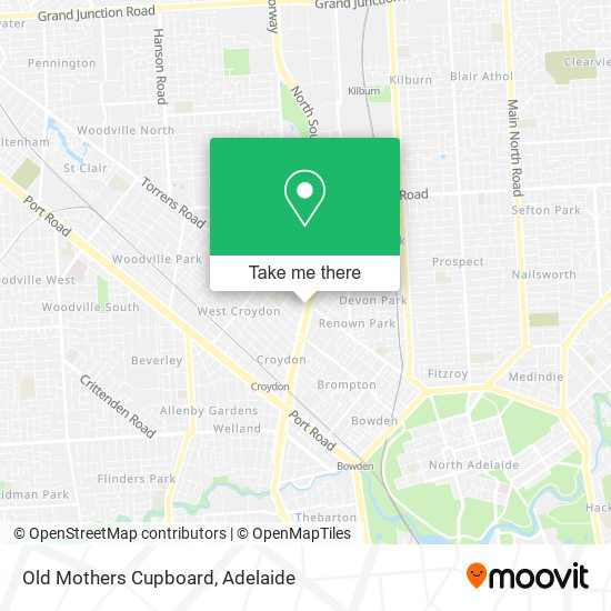 Old Mothers Cupboard map