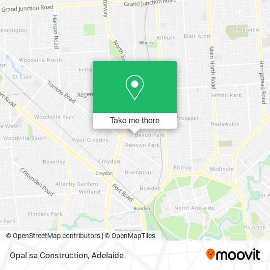 Opal sa Construction map