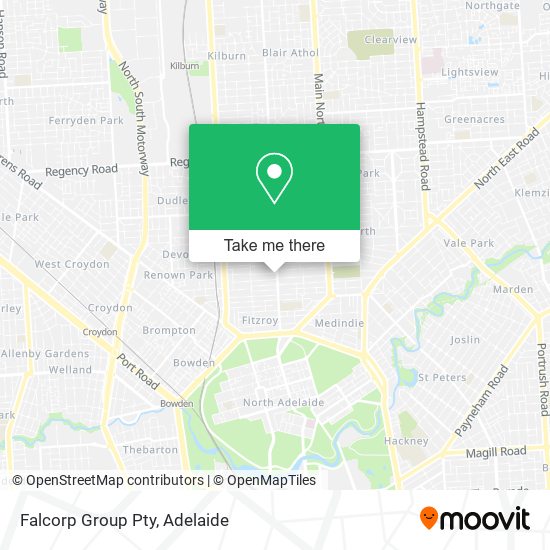 Falcorp Group Pty map
