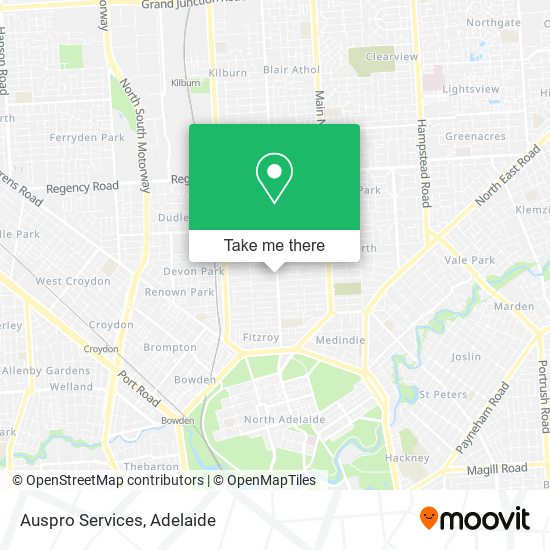 Auspro Services map