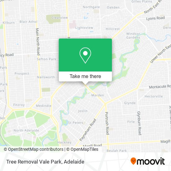 Tree Removal Vale Park map