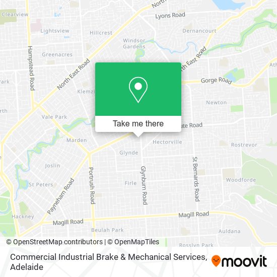 Mapa Commercial Industrial Brake & Mechanical Services