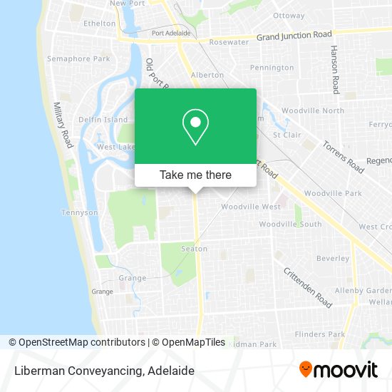Liberman Conveyancing map
