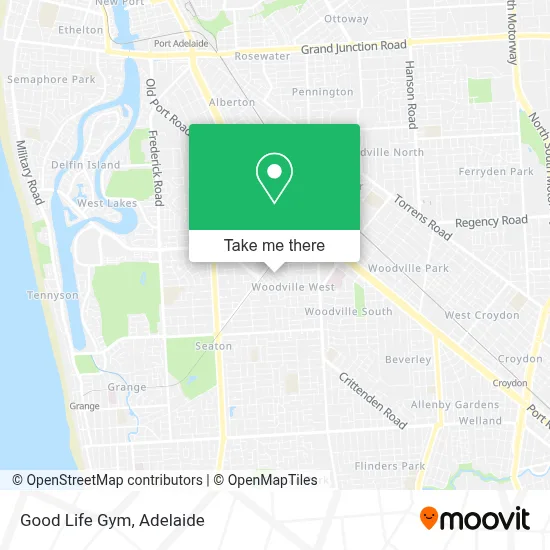 Mapa Good Life Gym