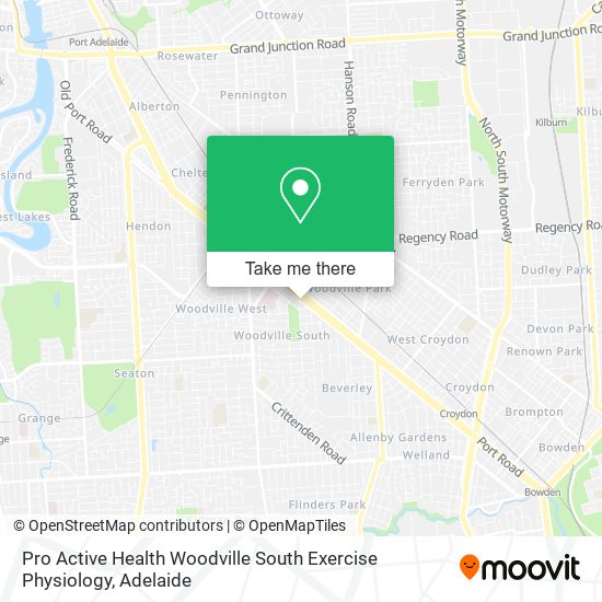 Pro Active Health Woodville South Exercise Physiology map