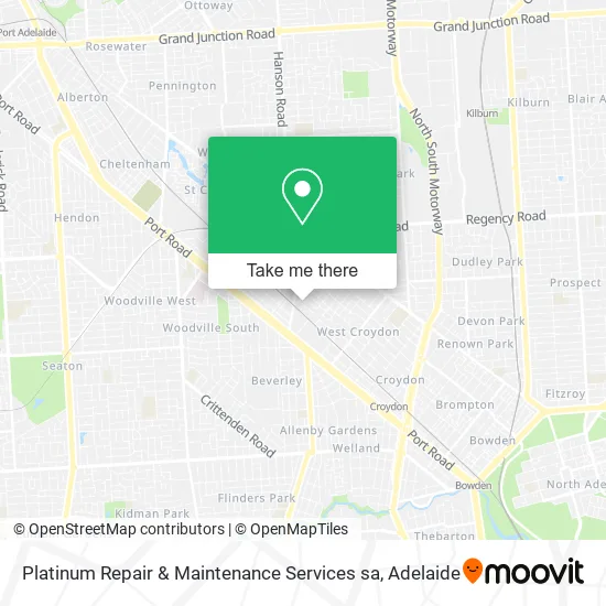Mapa Platinum Repair & Maintenance Services sa