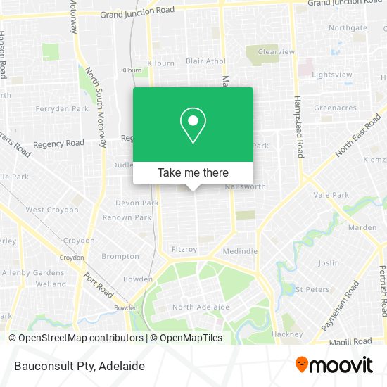 Bauconsult Pty map