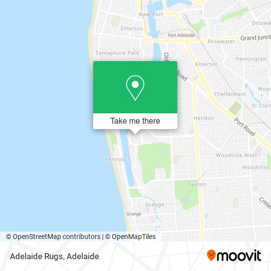 Adelaide Rugs map