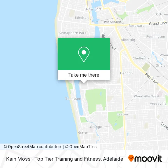 Kain Moss - Top Tier Training and Fitness map