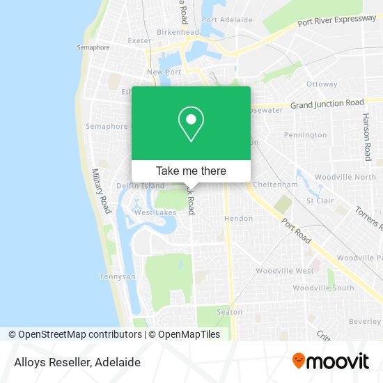 Alloys Reseller map