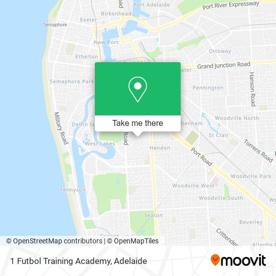 Mapa 1 Futbol Training Academy