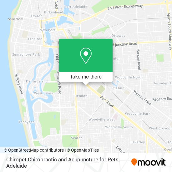 Chiropet Chiropractic and Acupuncture for Pets map