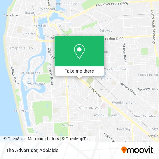 The Advertiser map