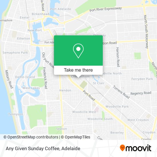 Mapa Any Given Sunday Coffee