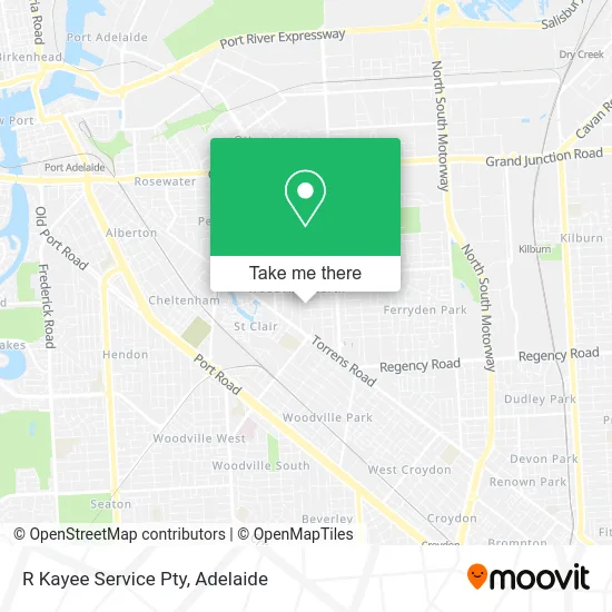 Mapa R Kayee Service Pty