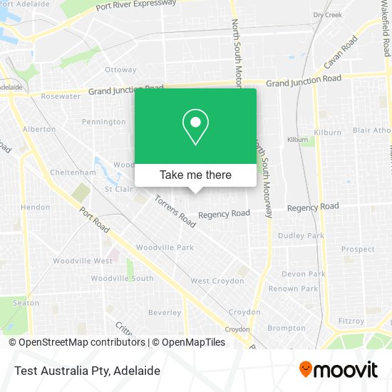 Test Australia Pty map