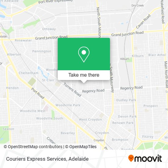 Couriers Express Services map