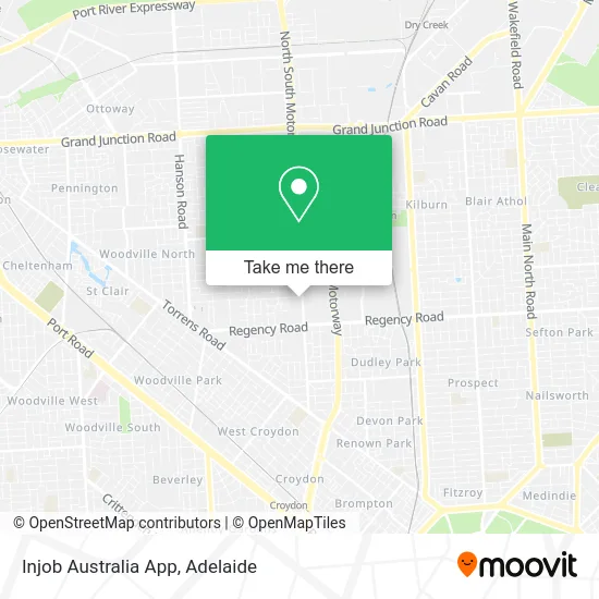Mapa Injob Australia App