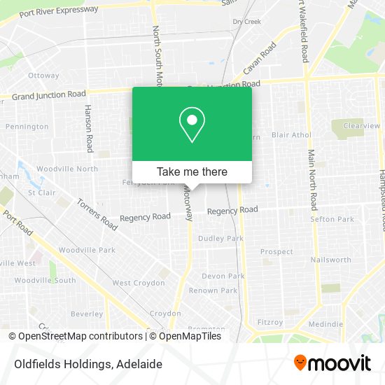 Oldfields Holdings map