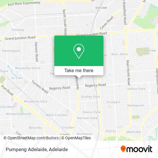 Pumpeng Adelaide map