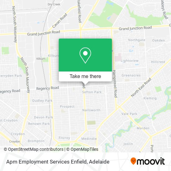 Apm Employment Services Enfield map