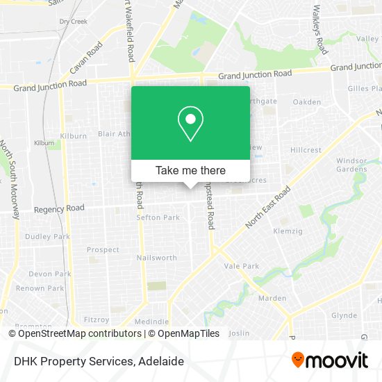 DHK Property Services map