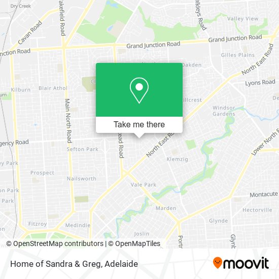 Home of Sandra & Greg map