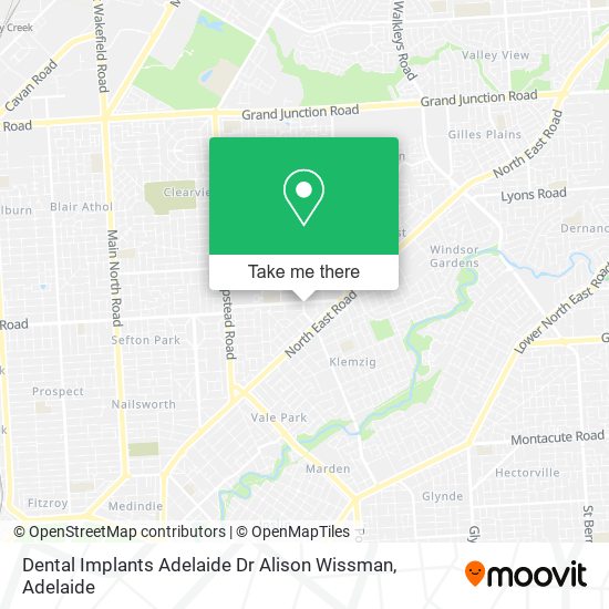 Mapa Dental Implants Adelaide Dr Alison Wissman