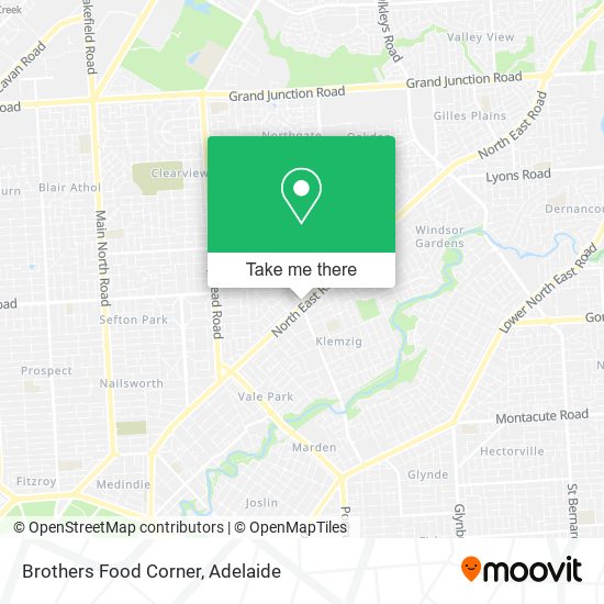 Brothers Food Corner map