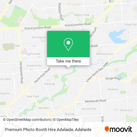 Premium Photo Booth Hire Adelaide map