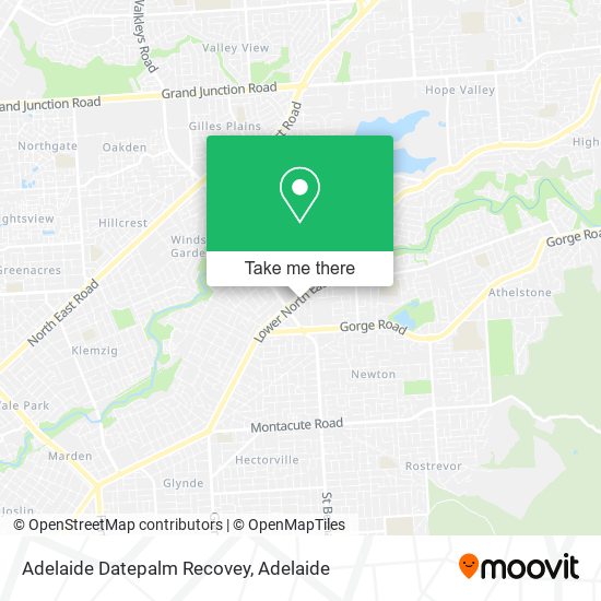 Adelaide Datepalm Recovey map