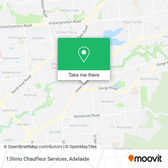 13limo Chauffeur Services map