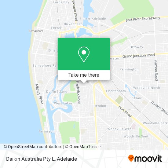 Daikin Australia Pty L map