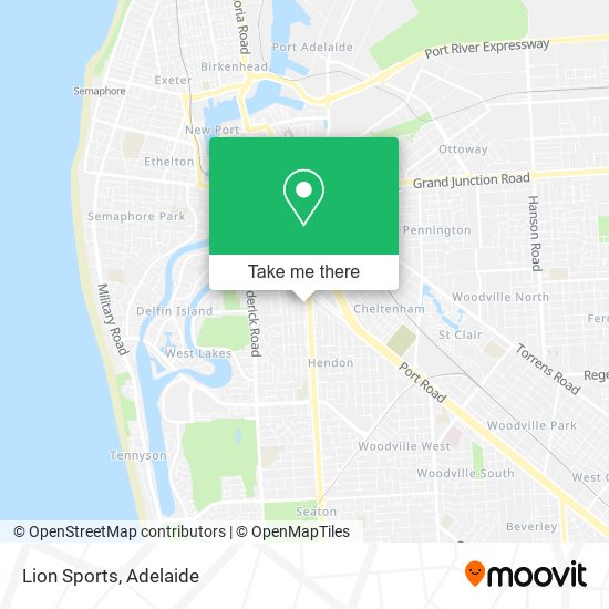 Lion Sports map