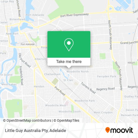 Little Guy Australia Pty map