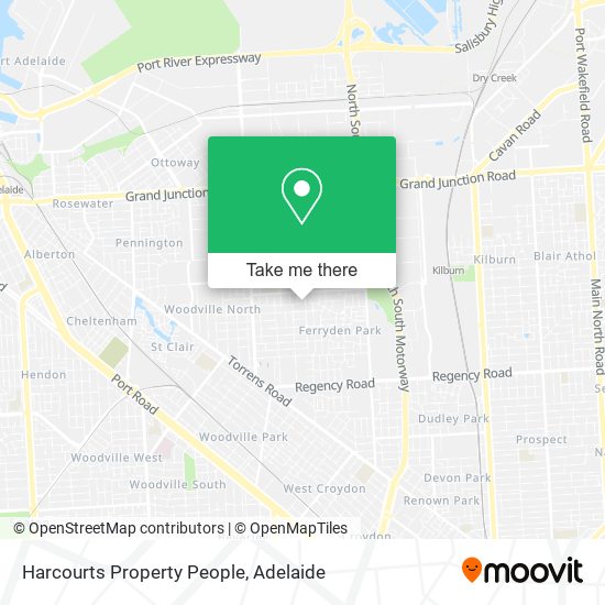 Harcourts Property People map