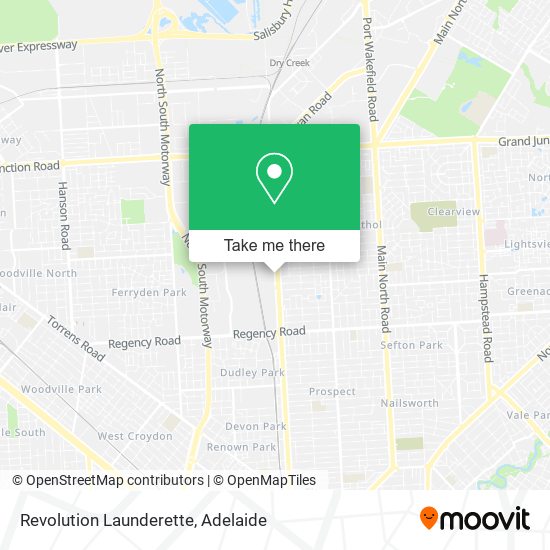 Revolution Launderette map