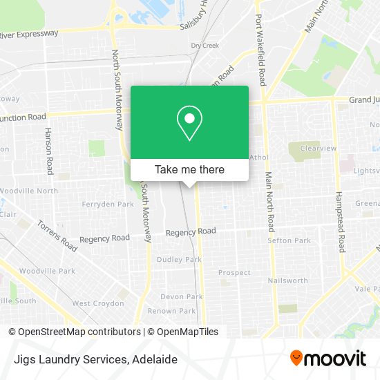 Jigs Laundry Services map